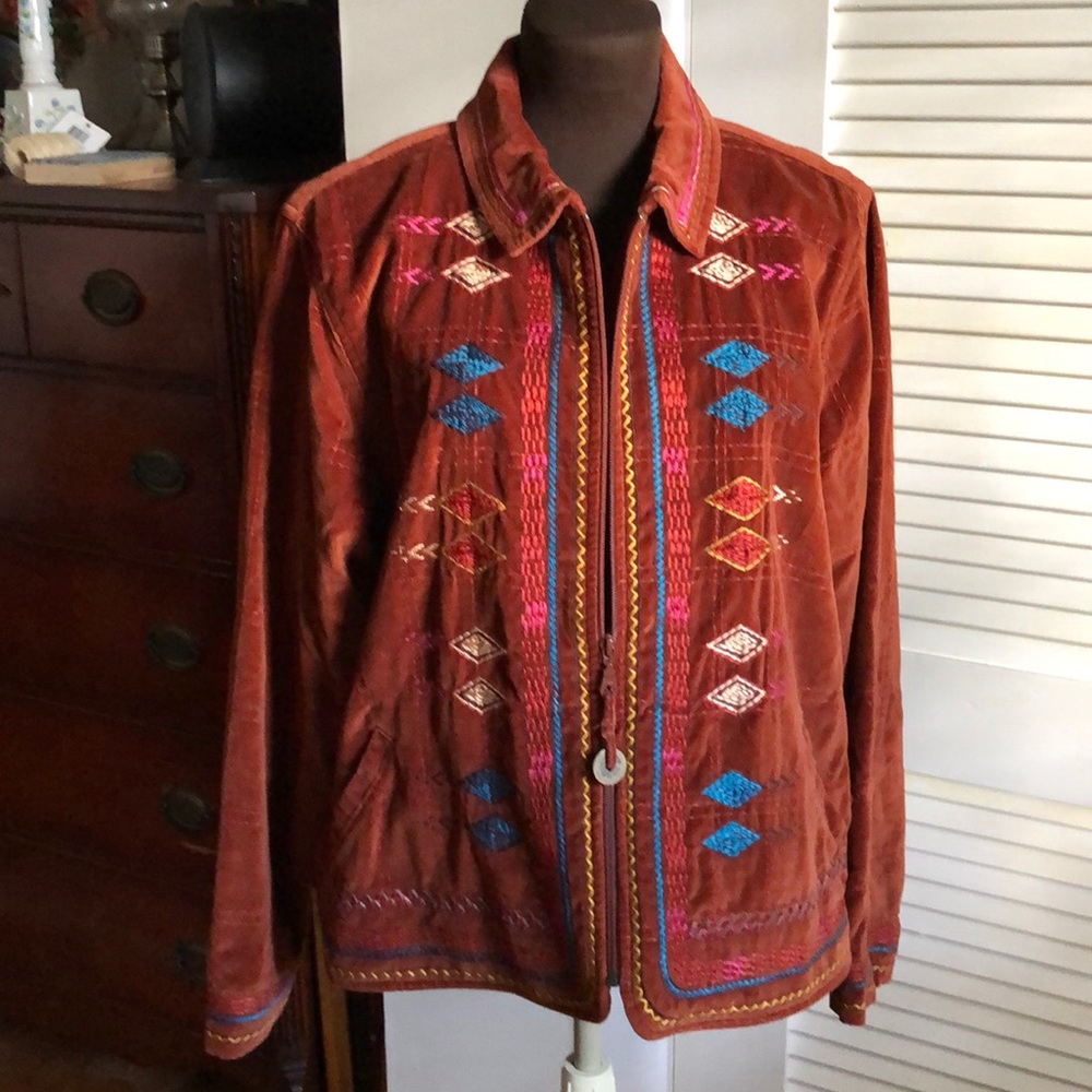 Velvet jacket